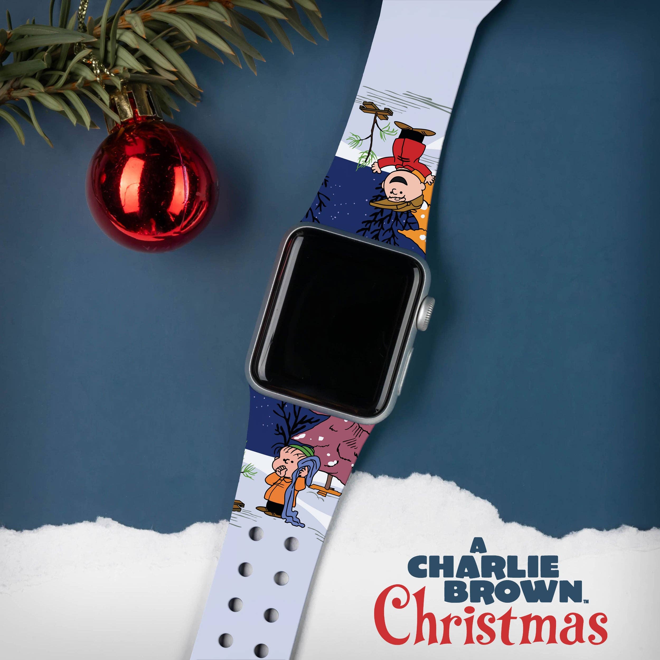 Affinity Bands – wholesale Watch band/strap – Women's – Peanuts Charlie Brown Christmas HD Apple Watch Band8