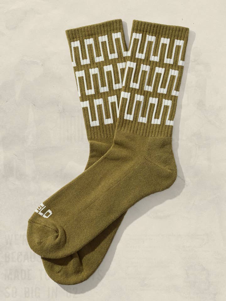 Weld Mfg. - Wholesale Socks - Unisex - Slacker Crew Socks