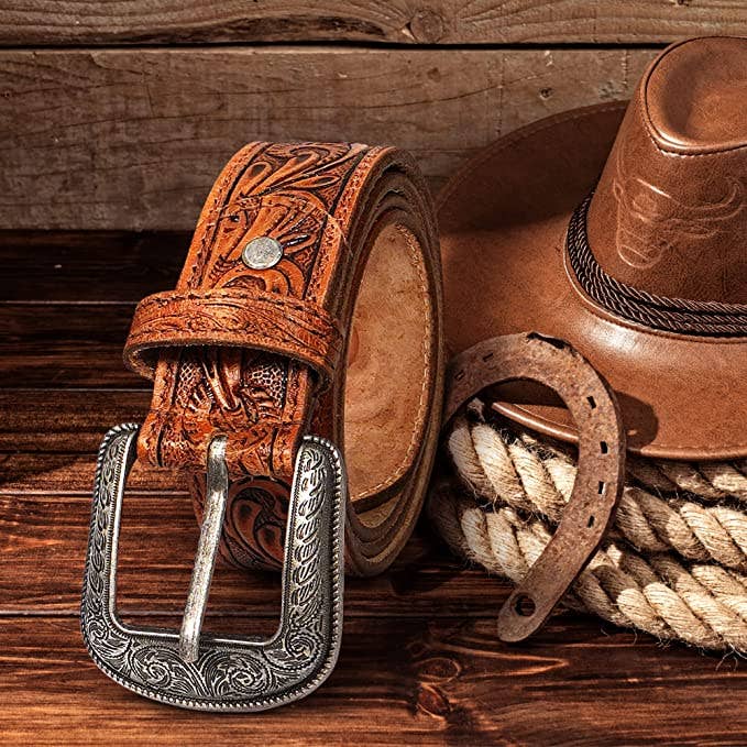 RAWHYD Leather Co. - Vente Ceinture – homme - Ceinture en cuir Western5