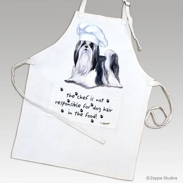 Shih Tzu Apron for wholesale by Zeppa Studios