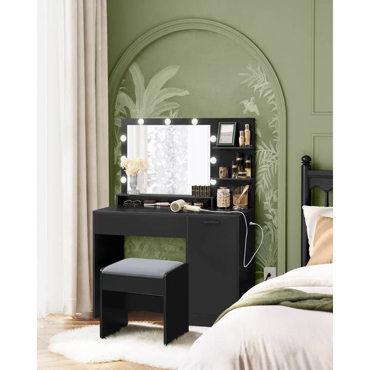 Toucador com Espelho e Luzes 3- por atacado de Greenwestons