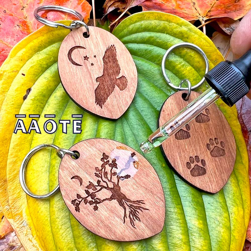 AAOTE – wholesale Keychain – Unisex – Wood Essential Oil Diffuser USA Made Key Chains19