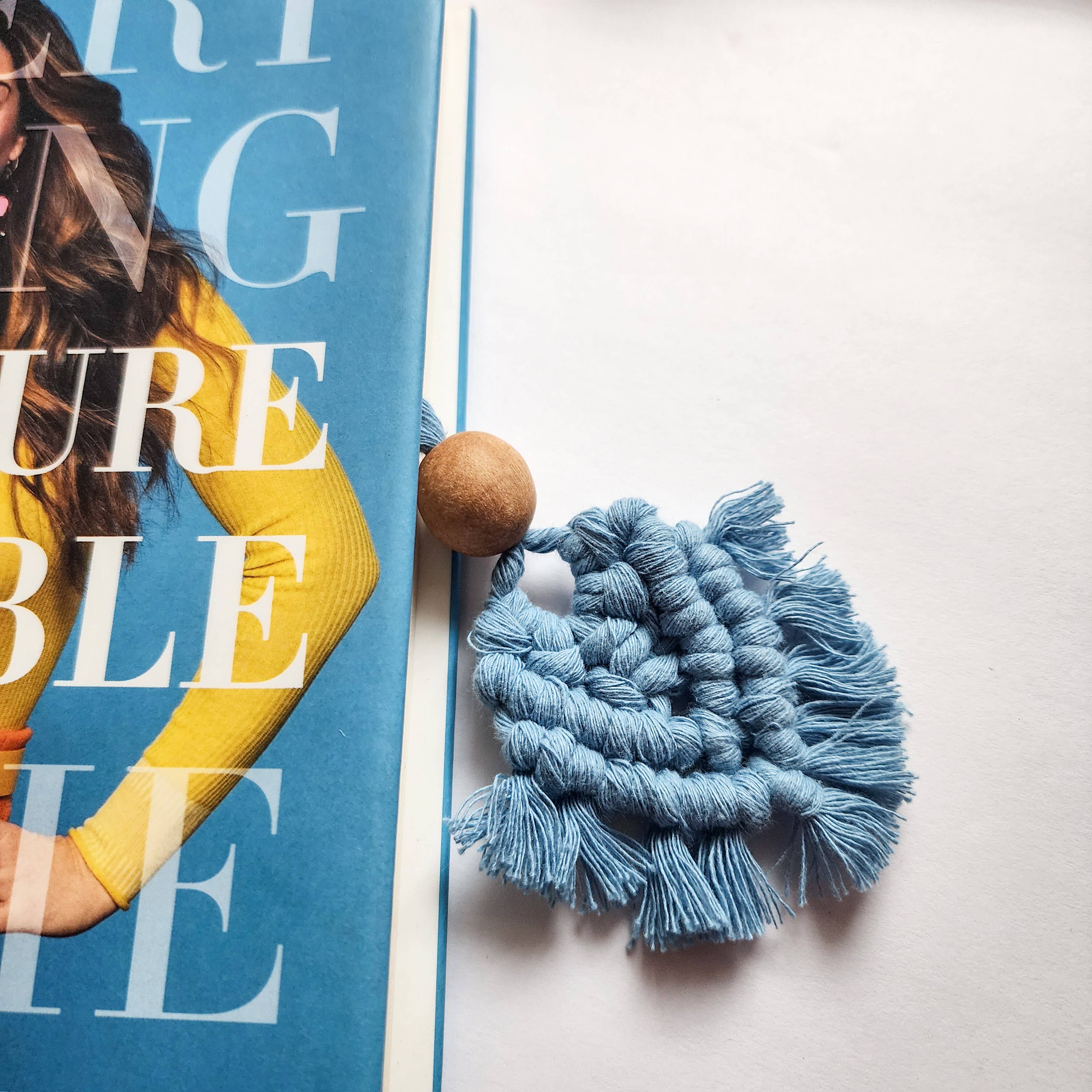 Handmade By Uruba – Engroshandel Bogmærke – Håndlavet bogmærke med perler | Feriegave til boghelskere5