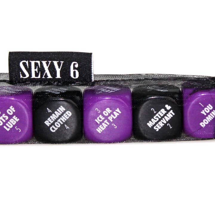 Creative Conceptions LLC - Wholesale Dice - Sexy 6 Dice - Kinky Edition7