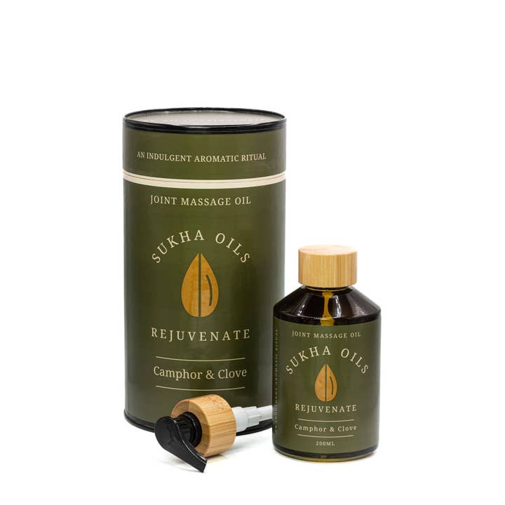 Rejuvenate 200ml x6 Pack, Joint Massage Oil, Camphor & Clove for wholesale by Merocoat UK