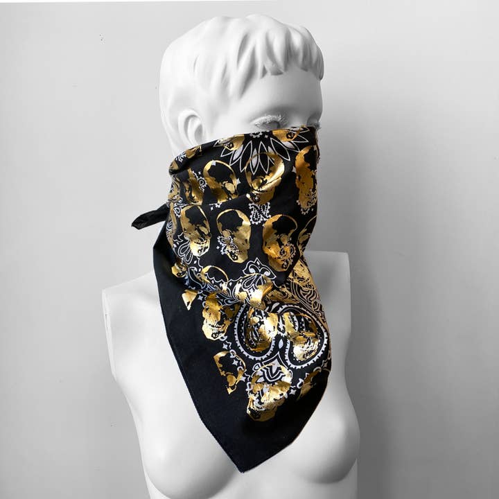 Be Dana Bandana | Skulls 12 Assorted Colors for wholesale by IGE