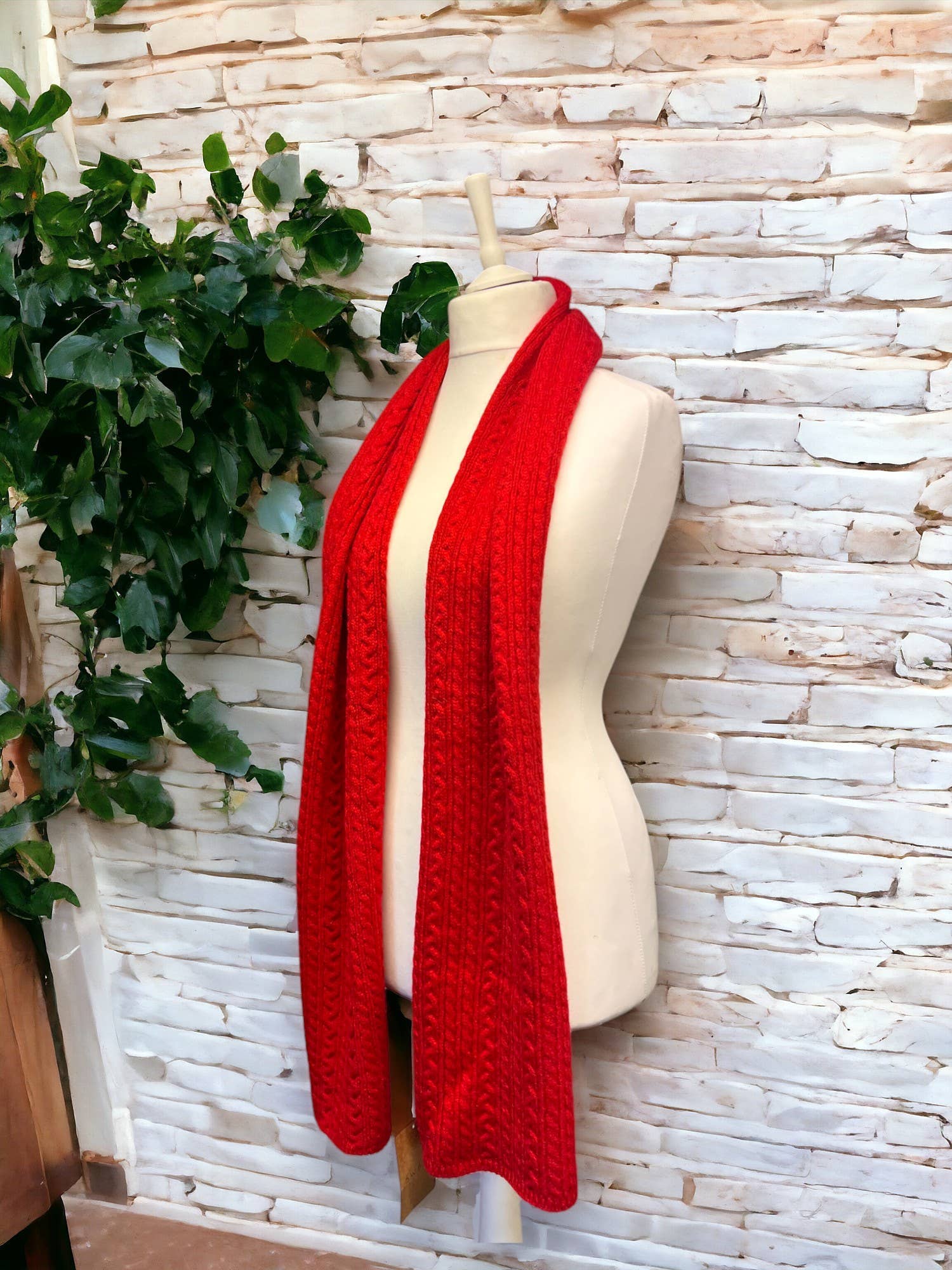 Jess & Lou - Wholesale Scarf - Women's - Cable Knit Scarf5