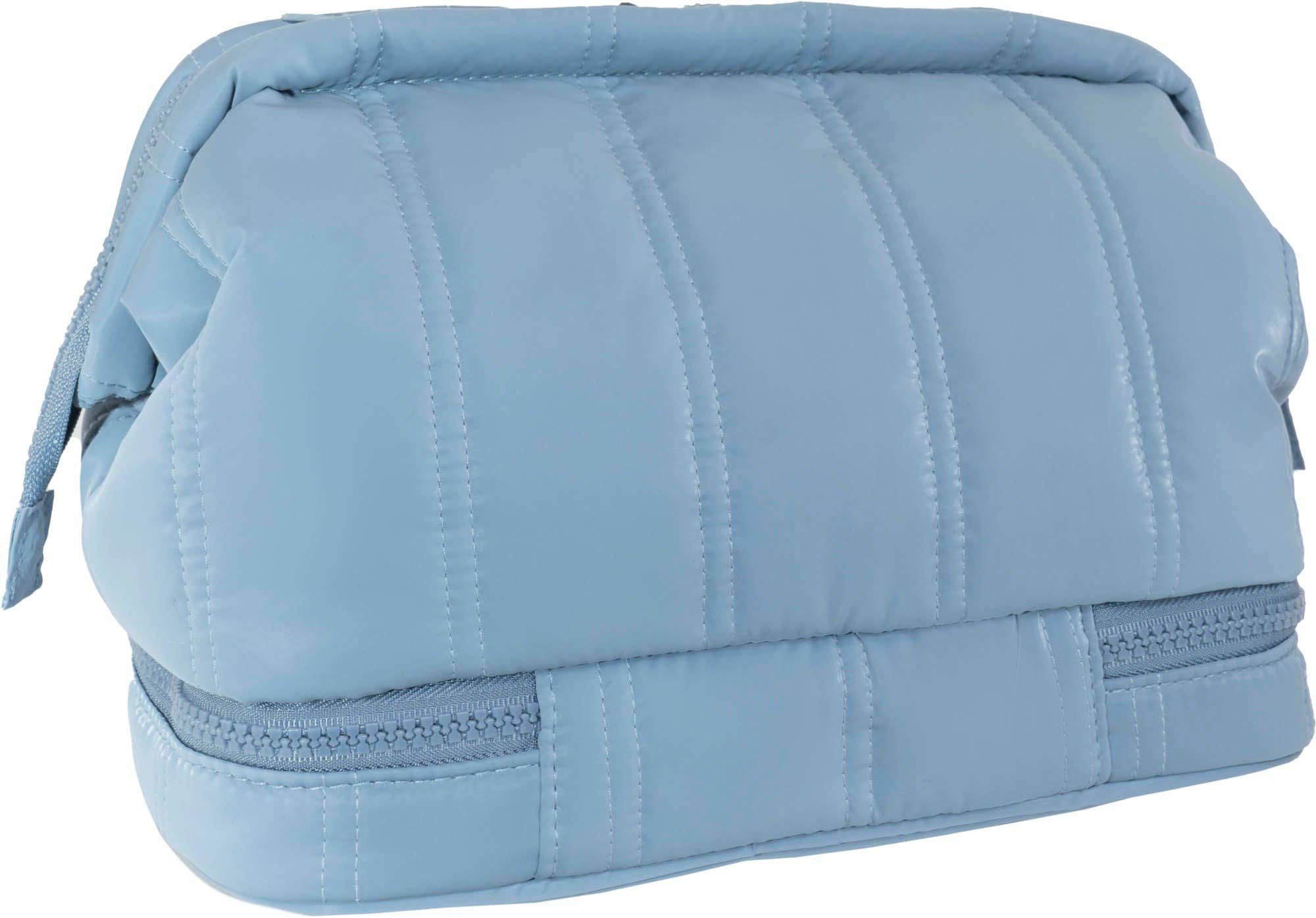 Magid – wholesale Toiletry bag – women's – Max Studio Tubular Quilted Nylon Toiletry Pouch2