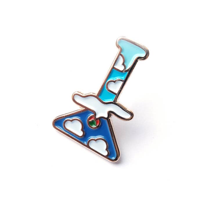 Blue Dream Enamel Pin for wholesale by Potted