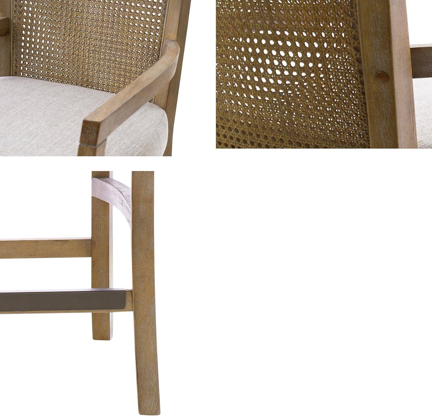 ShipItFurniture - Wholesale Stool - Counter Stool With Cane Back And Upholstered Seat Kitchen5