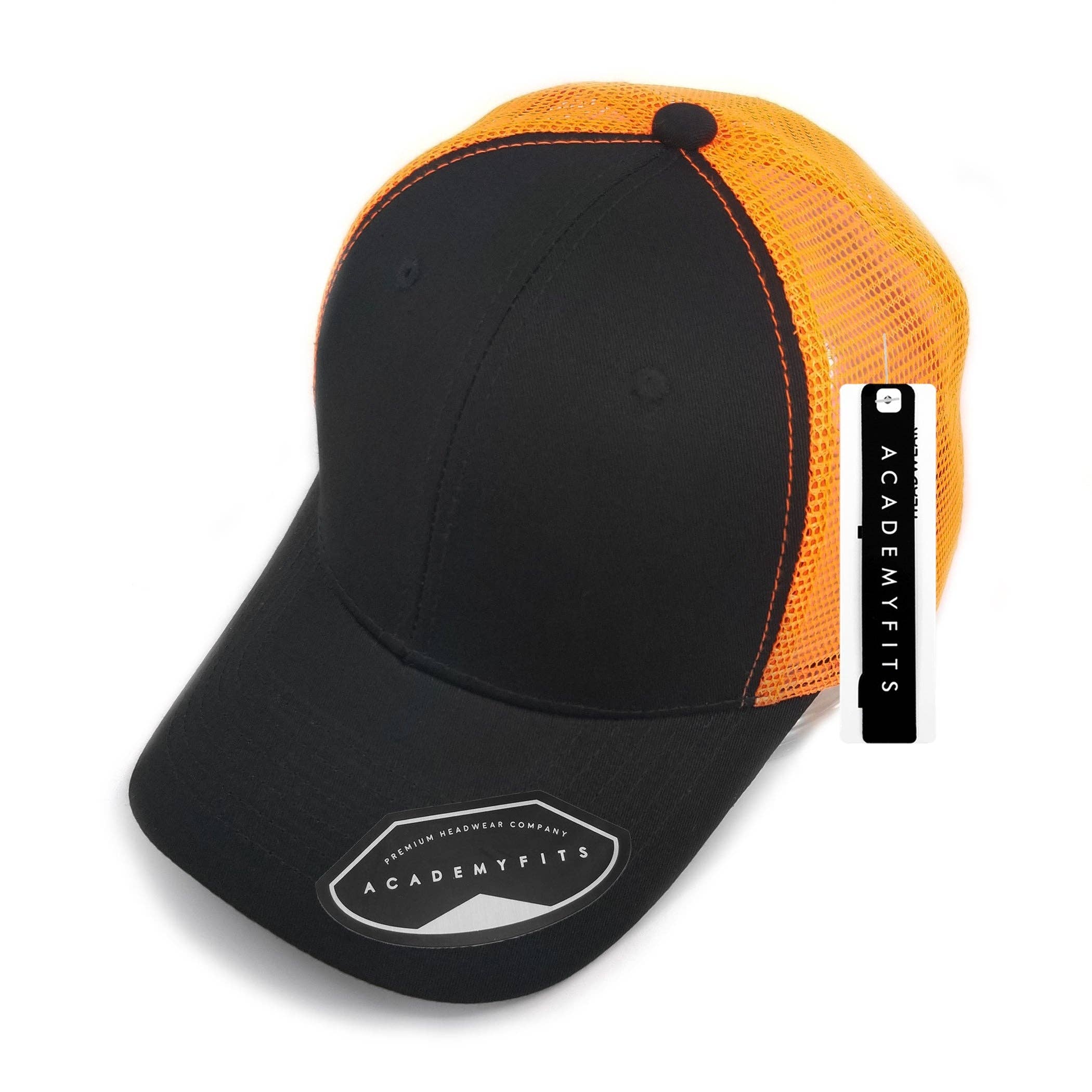 The Park Wholesale – wholesale Trucker hat – Unisex – Academy Fits Cotton Curve Trucker Hat - 20737