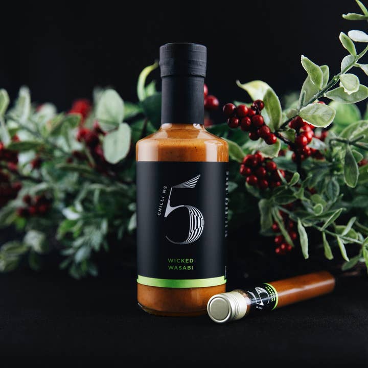 Chilli No. 5 – wholesale Hot sauce – Wicked Wasabi - Wasabi Hot Sauce - 200ML - Gourmet Sauce6