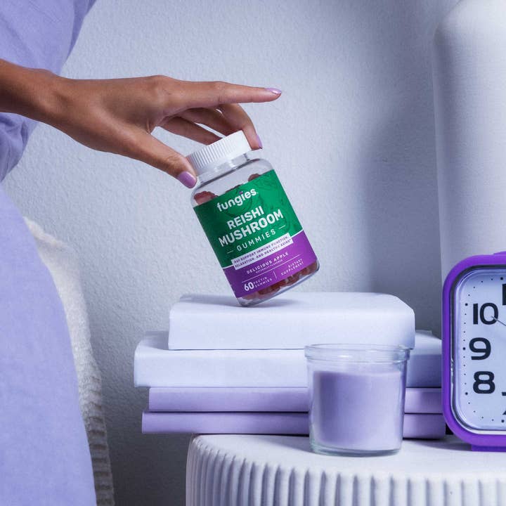 Fungies Mushroom Gummies – wholesale Oralt tillskott/Vitamin – Fungies Reishi-svamp Relaxationsgummies med äppelsmak3