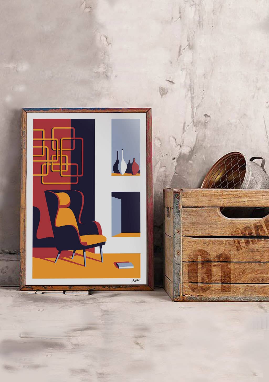 Sergeant Paper - Vendita all'ingrosso Stampa artistica - Jeremy Booth - No Fire No Reading - Stampa artistica di design2