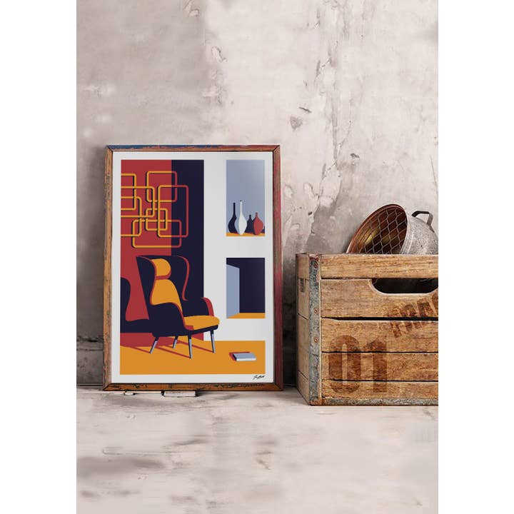 Sergeant Paper - Vendita all'ingrosso Stampa artistica - Jeremy Booth - No Fire No Reading - Stampa artistica di design2