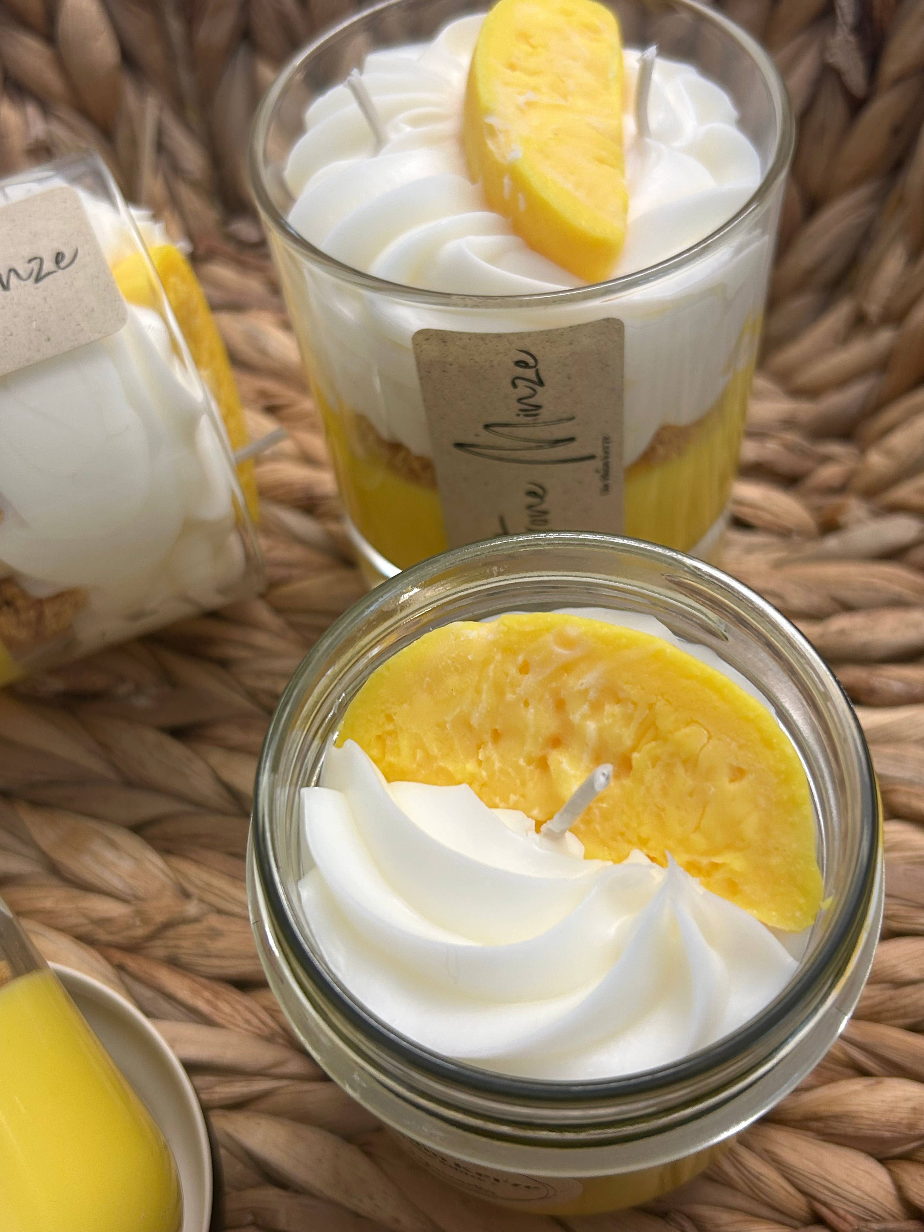 Die Rhoen Kerze - Wholesale Novelty Candle - Lemon Mint Food Candle1