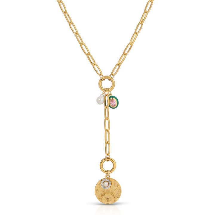 Collier Chaîne Charme Sybil pour la vente par Jūratė Los Angeles