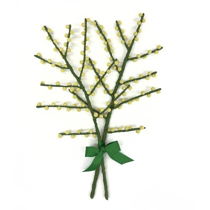 Humble Hilo - Wholesale Artificial Flowers - Humble Hilo Handmade Felt Flowers, Berry Stems22