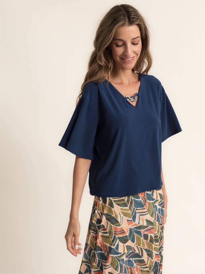 T-shirt manches courtes chaînette B2B pour la vente par CMS Love