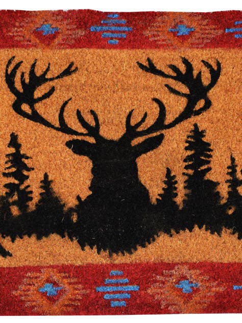 Alfombra de fibra de coco para exteriores, diseño #201 para venta al por mayor de El Paso Saddleblanket