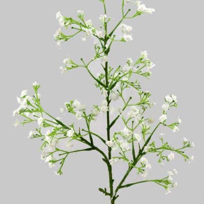 ES Essentials - Wholesale Artificial Flowers - Gypsophila -Baby's Breath Spray White 30"0