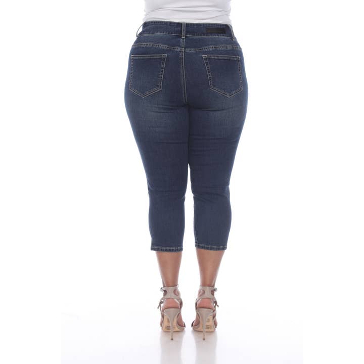 WHITE MARK - Wholesale Jeans - Women's - Plus Size Capri Jeans13