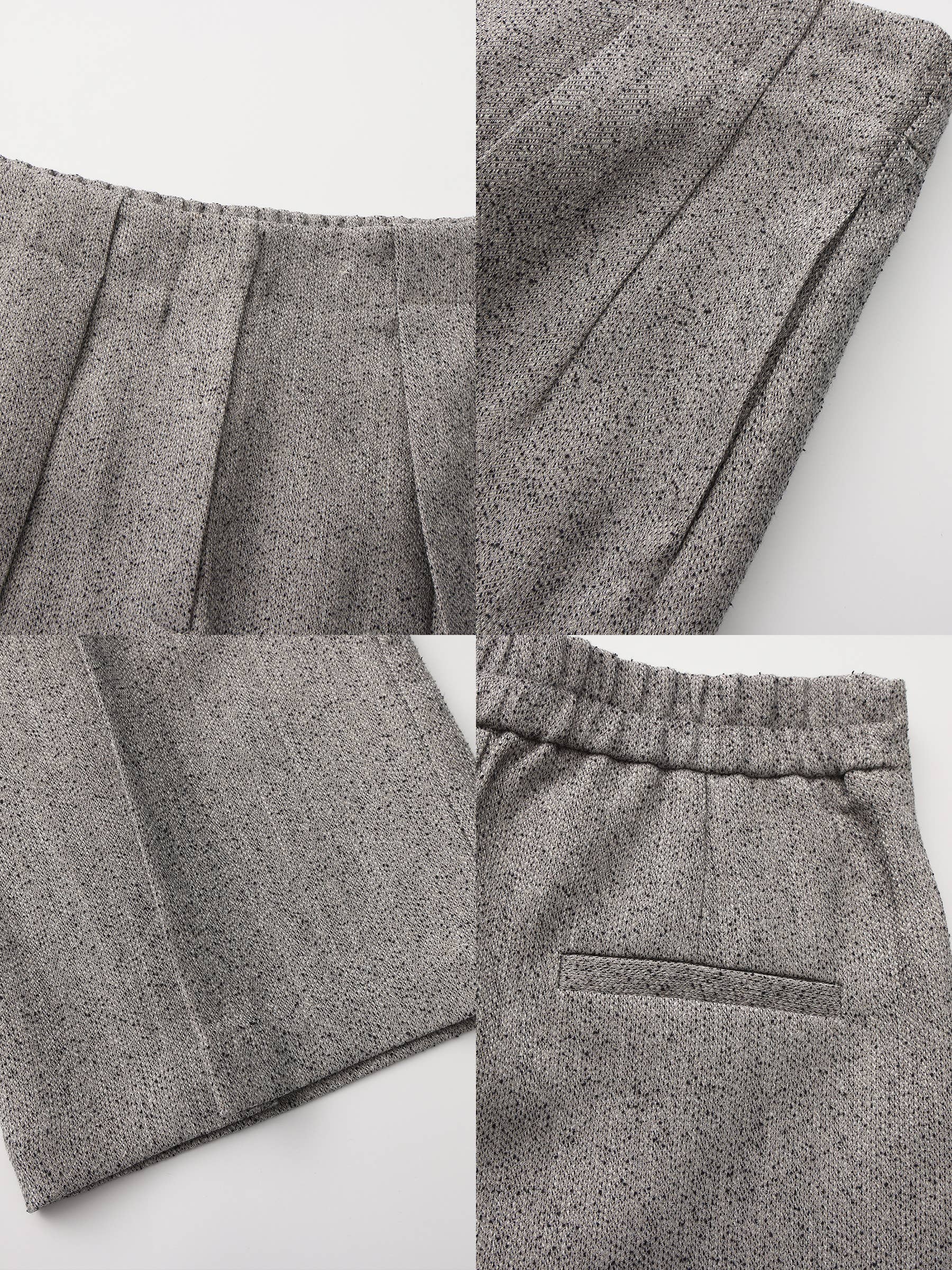 CUBIC – wholesale Pants – Women's – Draped Pleated Wide-Leg Pants5