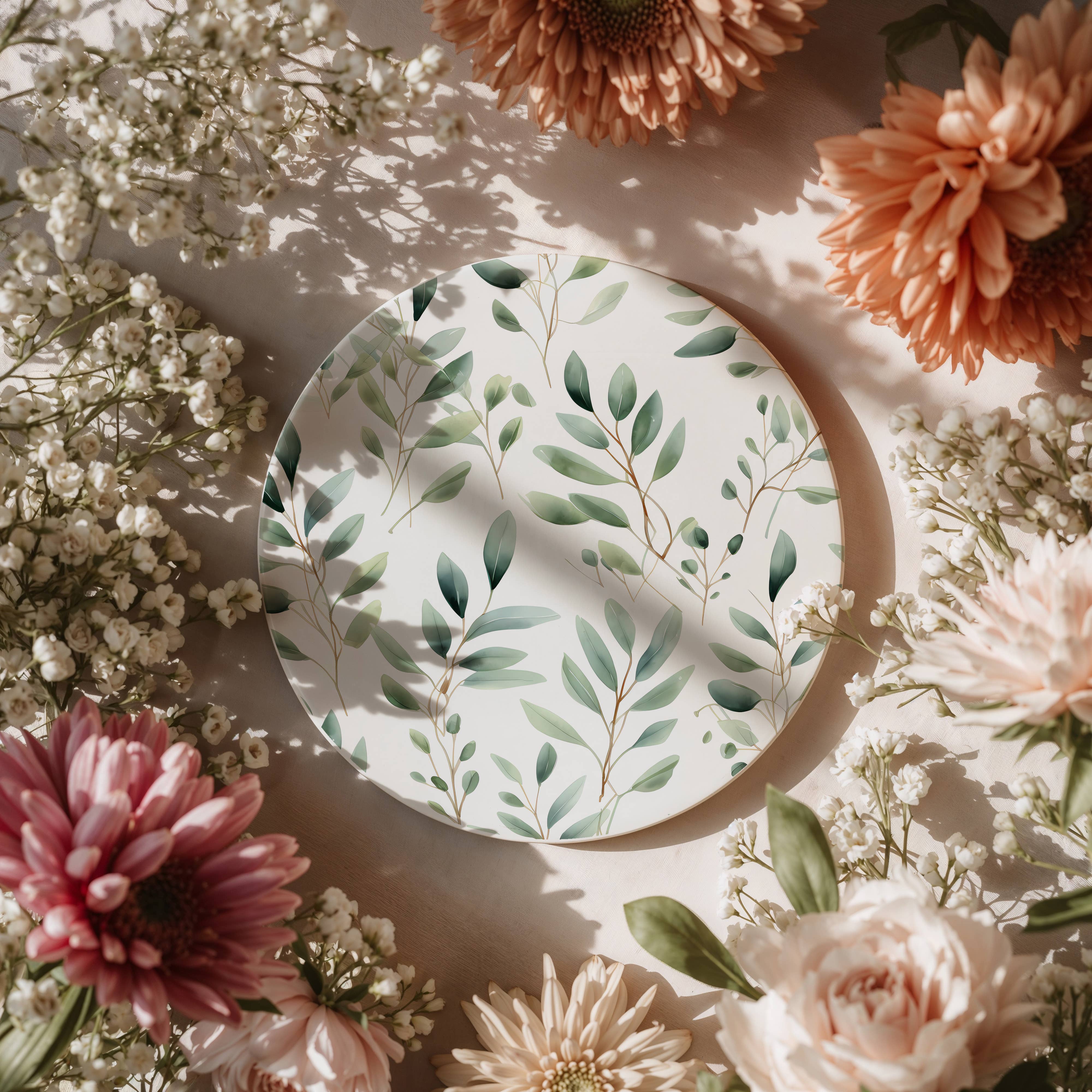 Gia Roma - Wholesale Decorative Tabletop Object - Blue Country Coaster Elegant Grandmillennial Blue Home Decor44