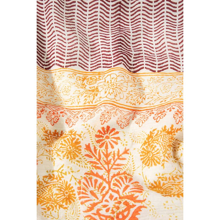 Någon att älska Handgjord Bohemisk Axelväska Somebody To Love med Paisleymönster och Chevronkant för wholesale på Faire3