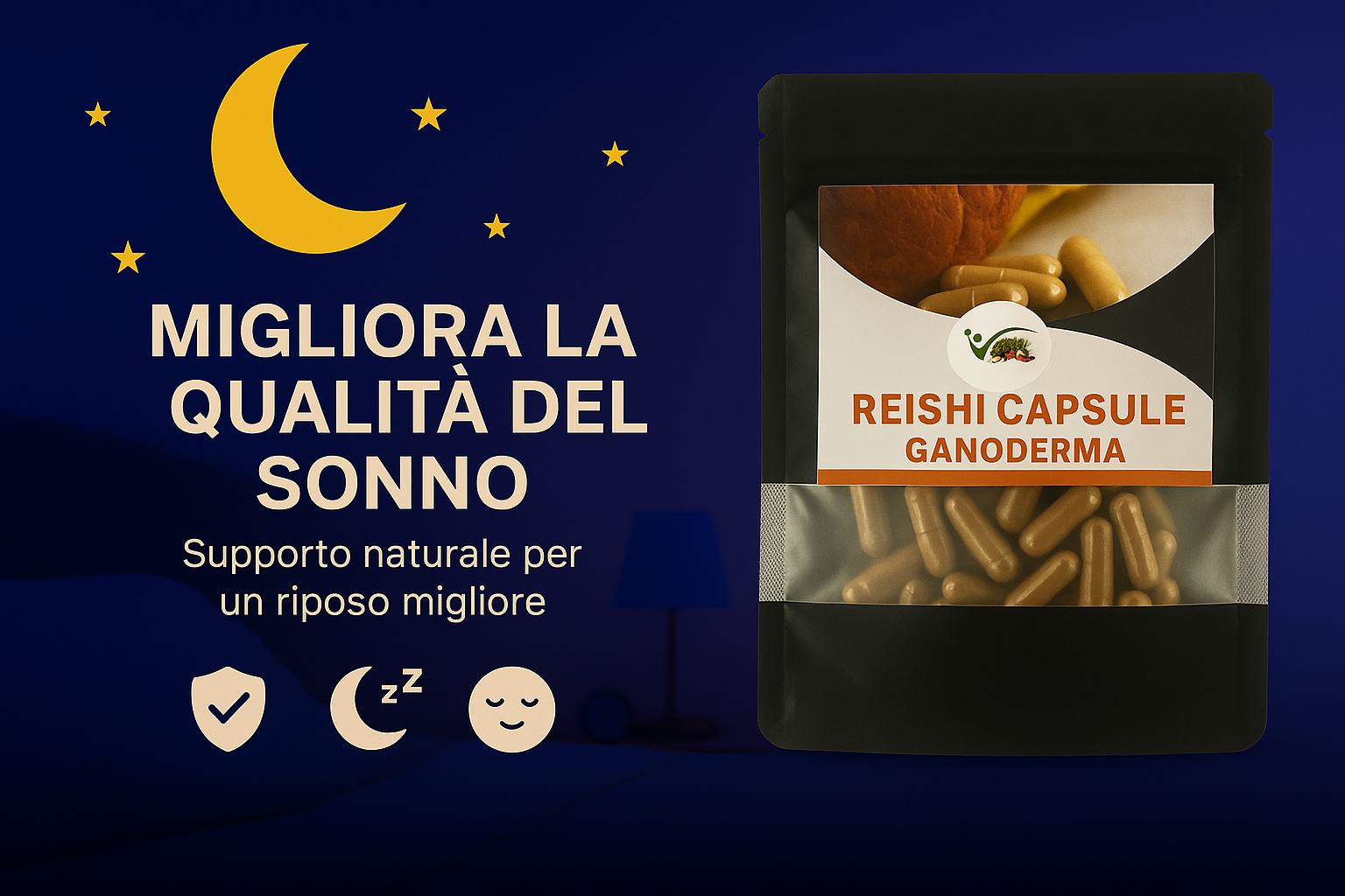 Cibobenessere - Wholesale Oral Supplement/Vitamin - Organic REISHI Mushrooms - Vegetable Capsules6