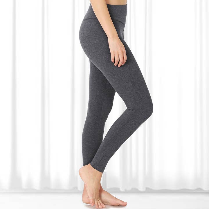 42POPS - Wholesale Athletic/Lounge Leggings - Women's - .Tummy control waistband leggings