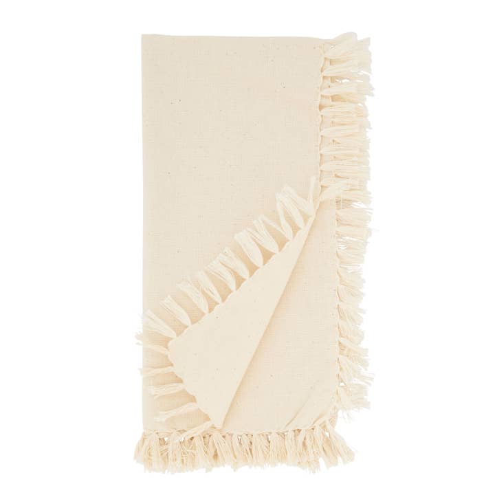 Saro Lifestyle - Wholesale Dinner & Cloth Napkin - Fringed Design Napkin7