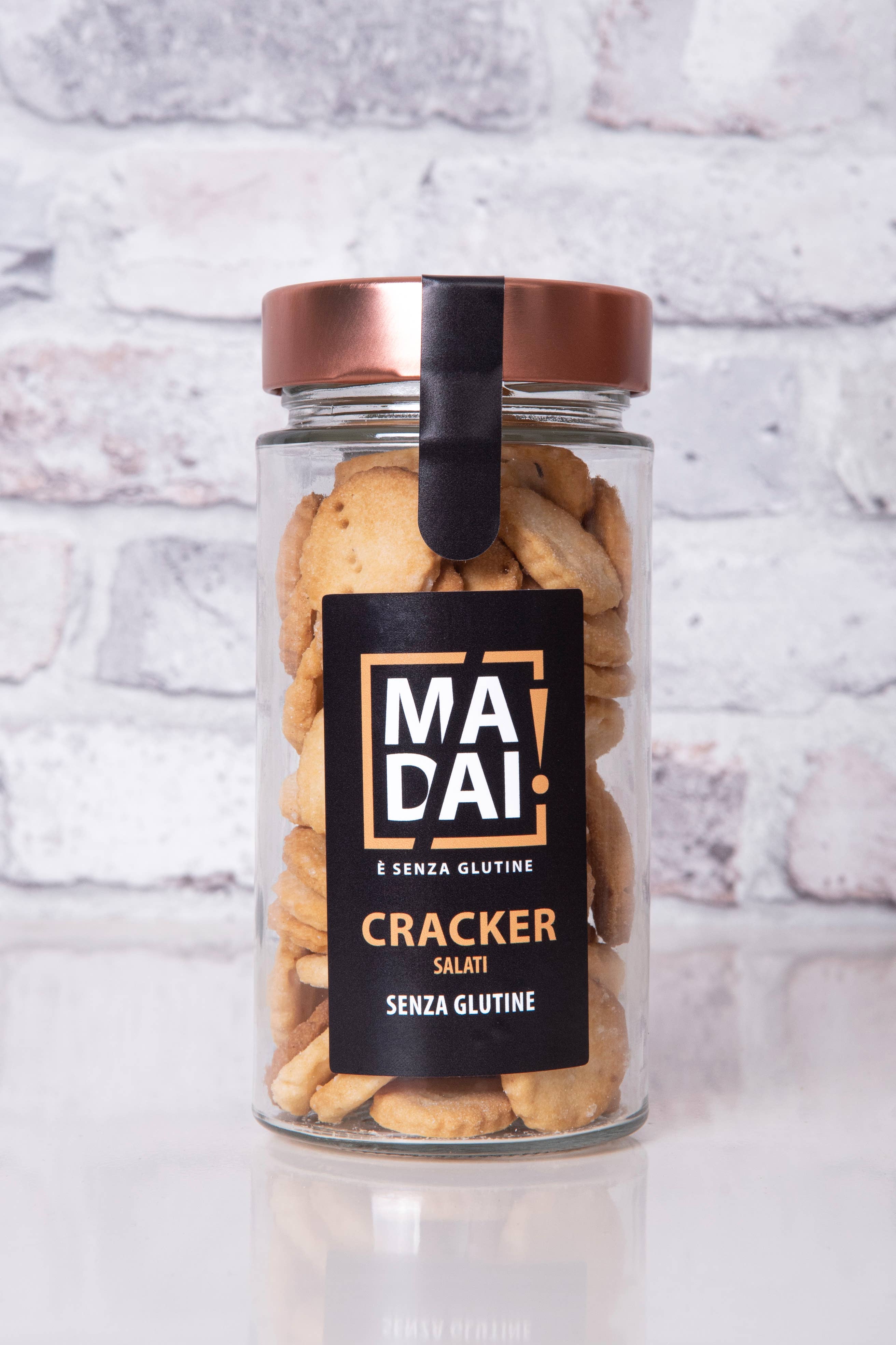 SPAZIOGOLOSO! laboratorio artigianale senza glutine - Venta al por mayor Crackers - GALLETA SALADA 180 G 0