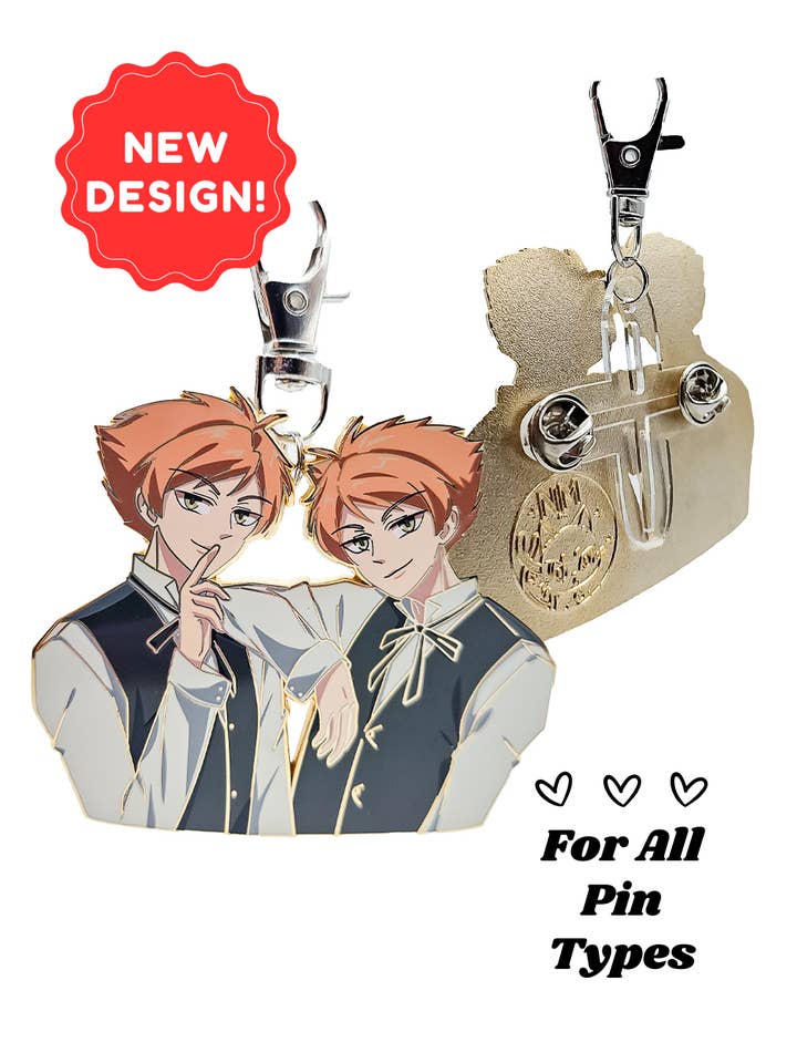 All In One Clearrings Keychain | Pin to Keychain Converter for wholesale by Pop Pastel