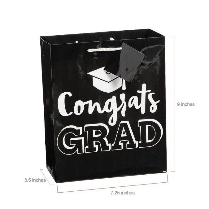 SILVER MOON BAY - Wholesale Gift Bag - Graduation Gift Bag with Tag