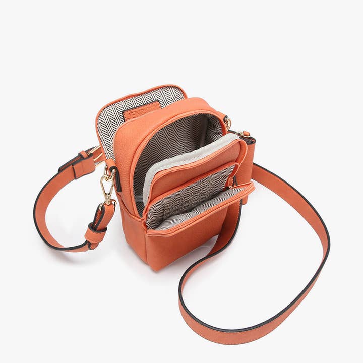 Jen & Co. - Wholesale Crossbody Bag - Women's - M2080 Parker 3 Compartment Crossbody w/ Pouch