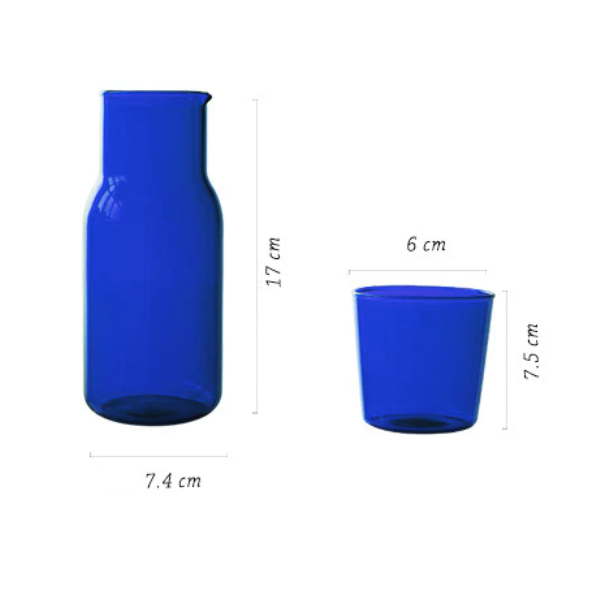 IVORE.GROUP (We cover All Import duty) - Wholesale Drinking Glass/Cup - Multi-use Glass Bottle1