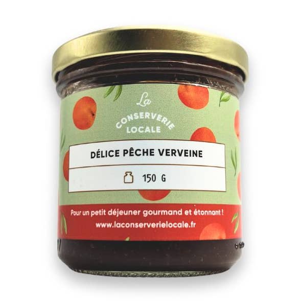 Lækker Fersken Verbena 150g for engroshandel hos La Conserverie Locale