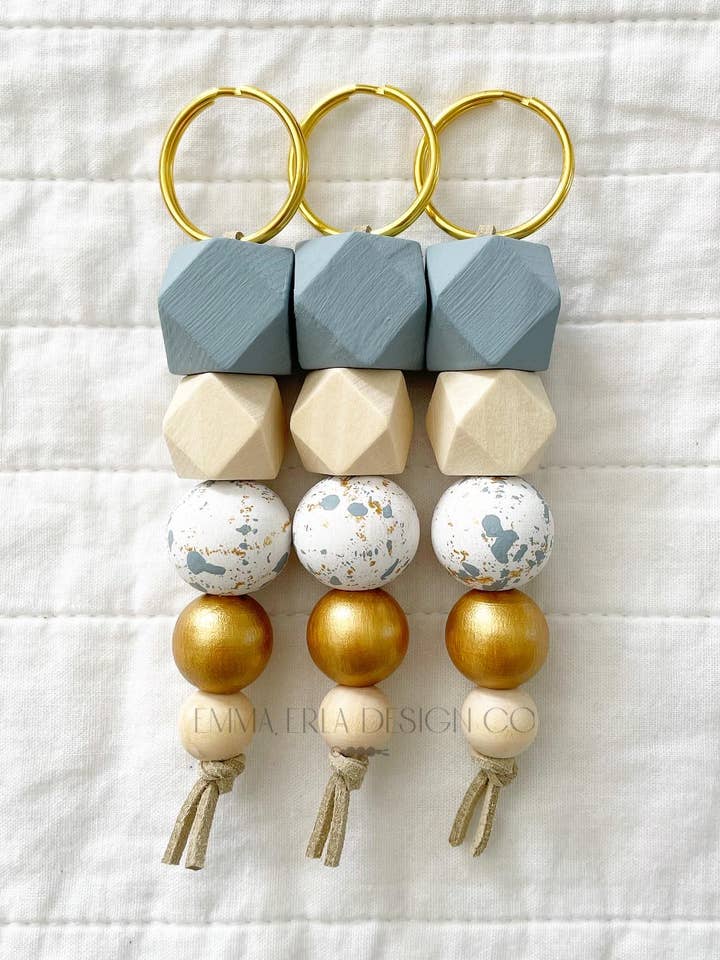 Blue Bonnet Keychain for wholesale by Emma Erla Design Co.