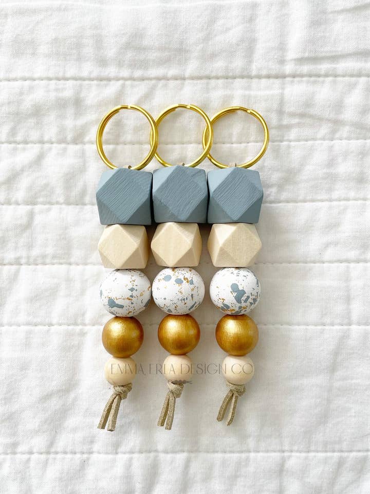 Porte-clés Blue Bonnet pour la vente par Emma Erla Design Co.