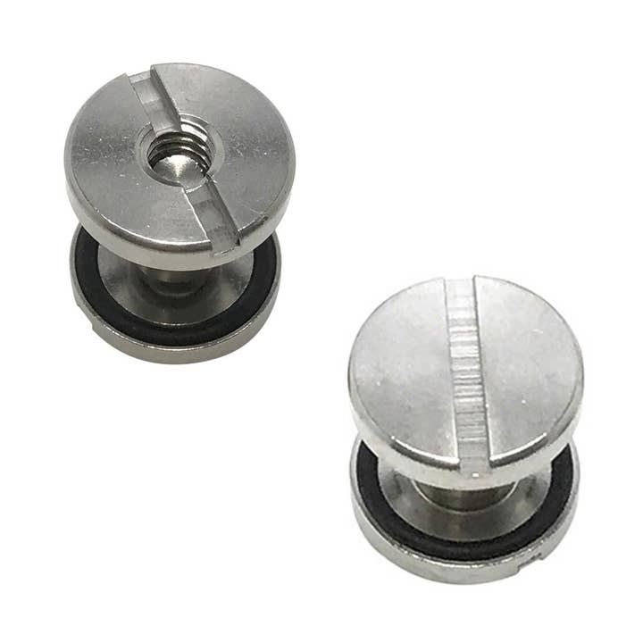 Scuba Choice bagplade rustfrit stål bogskruer, par for engroshandel hos Scuba Choice