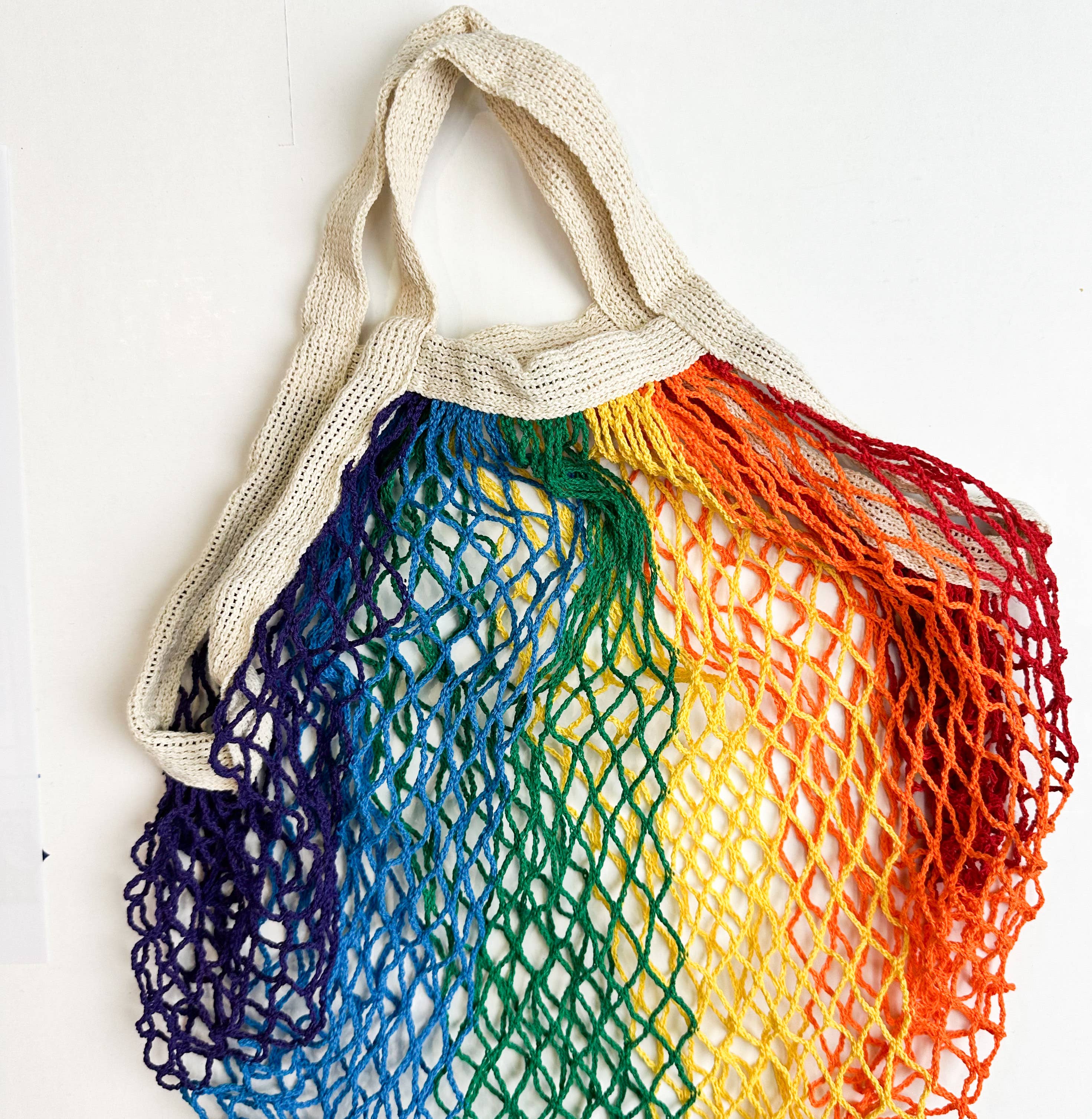 Smile Boutiques – Saco de mercearia/compras por atacado – Saco de Malha de Algodão Ecológico – Reutilizável e Orgânico9