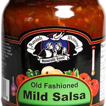 Hudson Meat Company - Wholesale Salsa - SALSA MILD PINTS - AMISH WEDDING