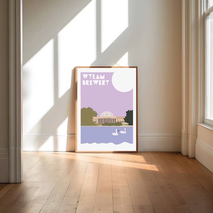 Blank Wall Alt – wholesale Art print – Wylam Brewery Print