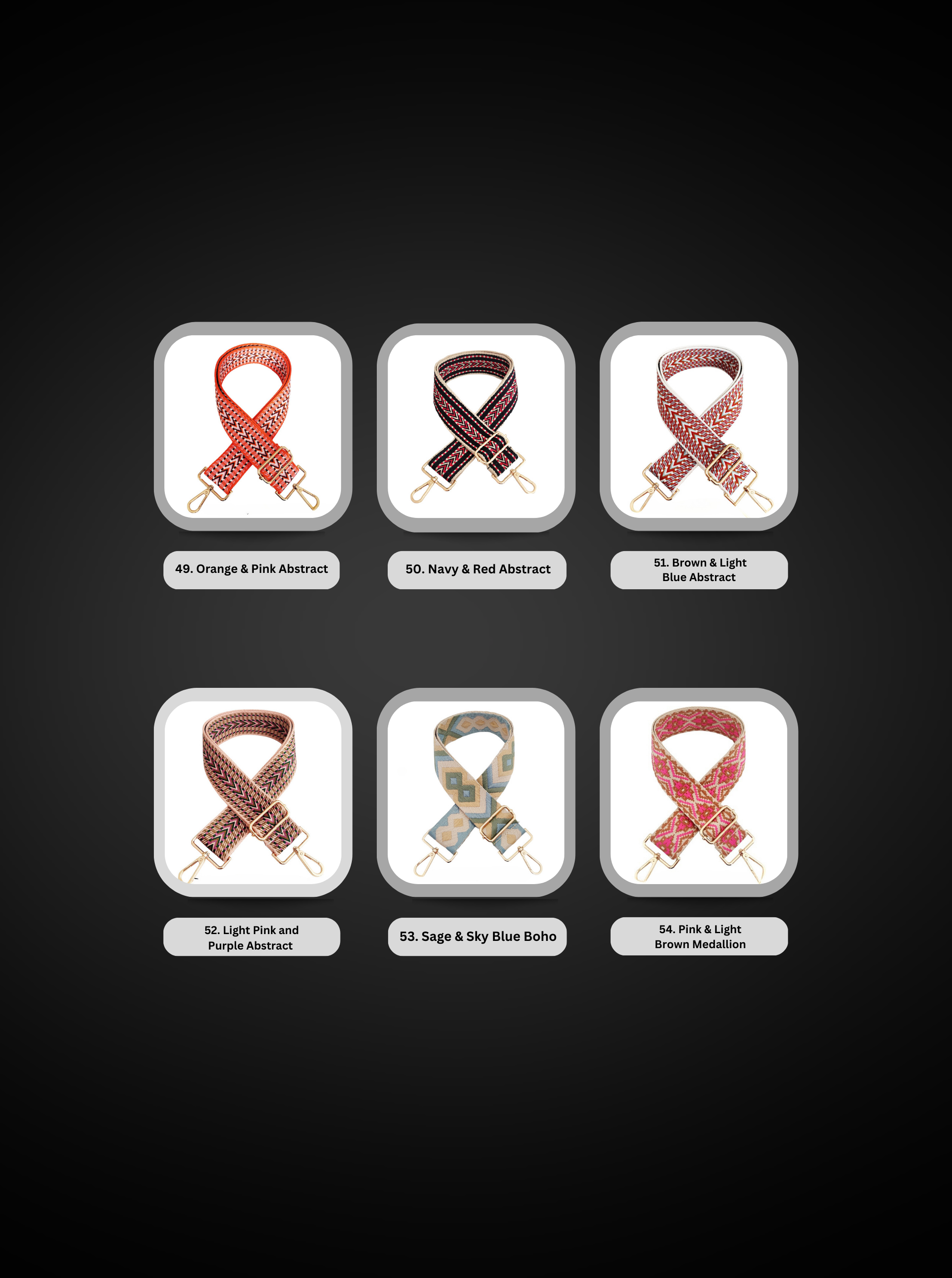 Babs + Birdie - Wholesale Bag Strap - Women's - Crossbody Bag & Camera Straps59