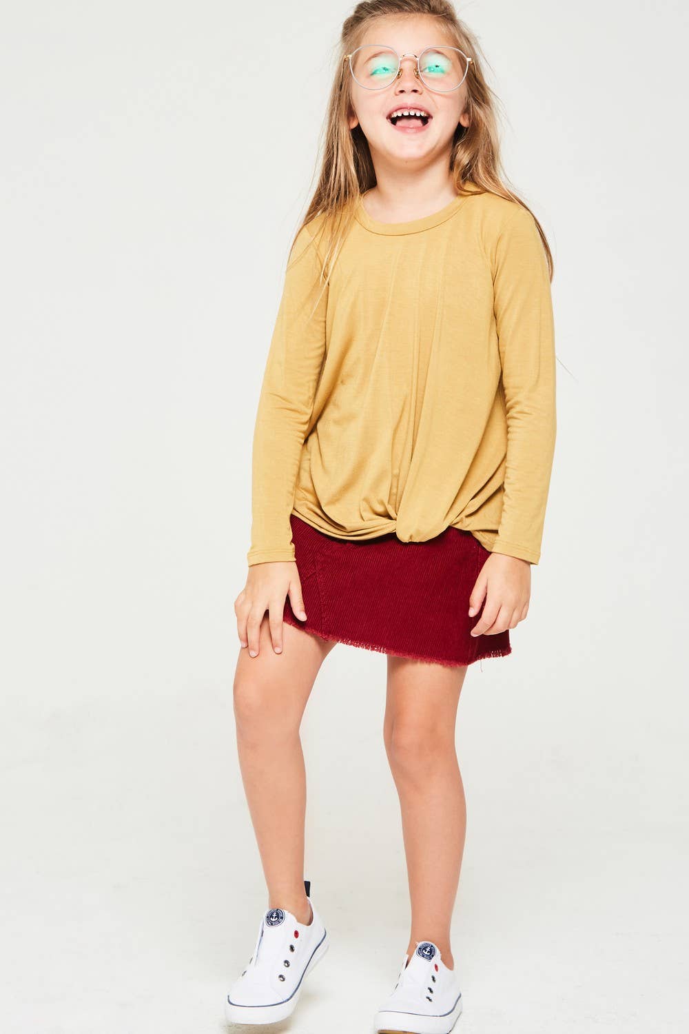 Good Girl - Vente T-shirt – enfant - T-shirt à manches longues à nœud torsadé9