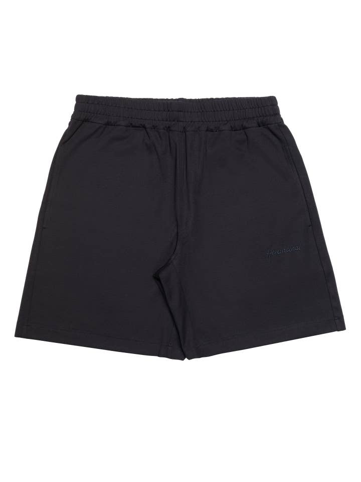 Pantalones cortos negros HMEBERJ para venta al por mayor de HEMINEINAI