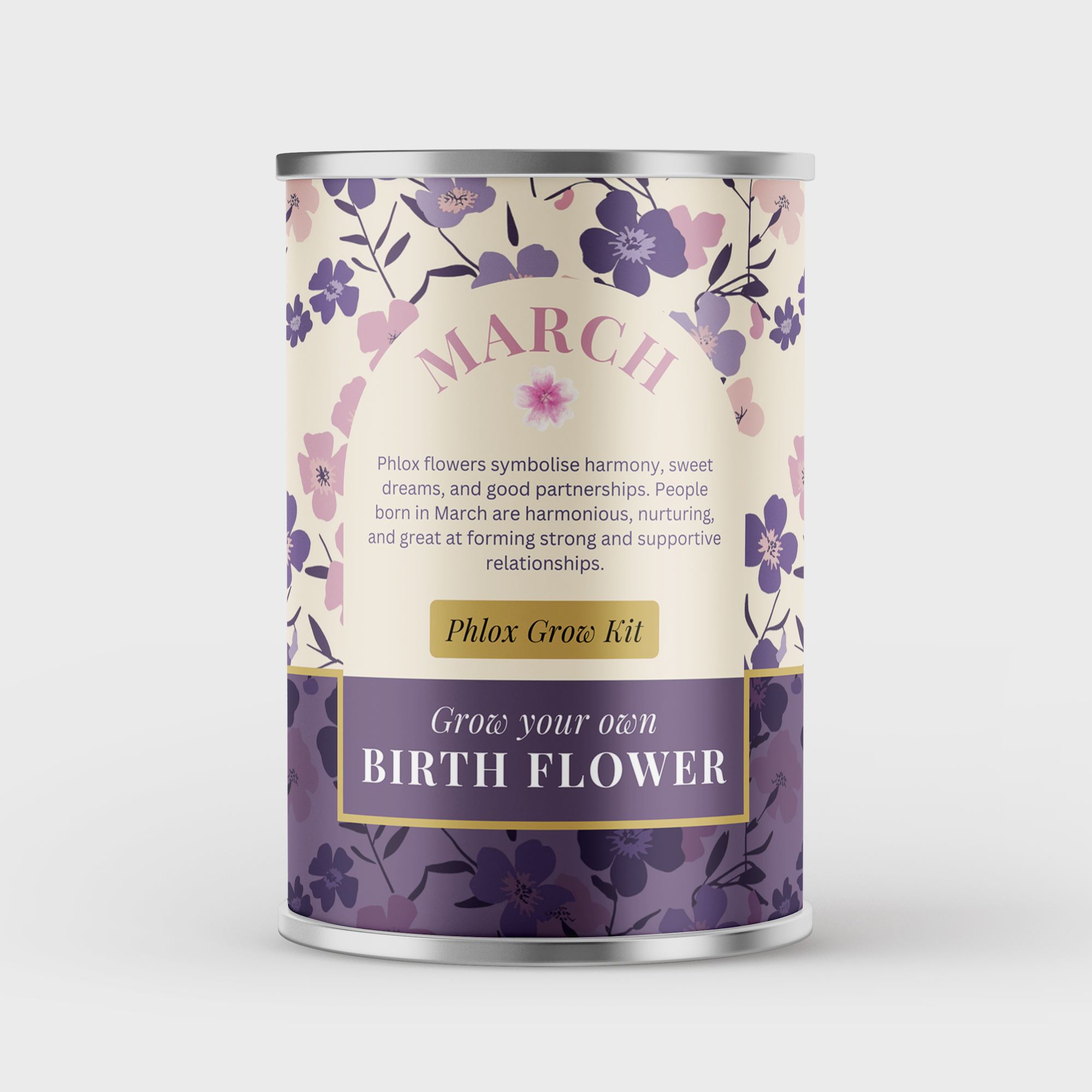 Alphabet Gifts – wholesale Plant seeds – March Birth Flower - Personalised Grow Your Own Flower Gift3