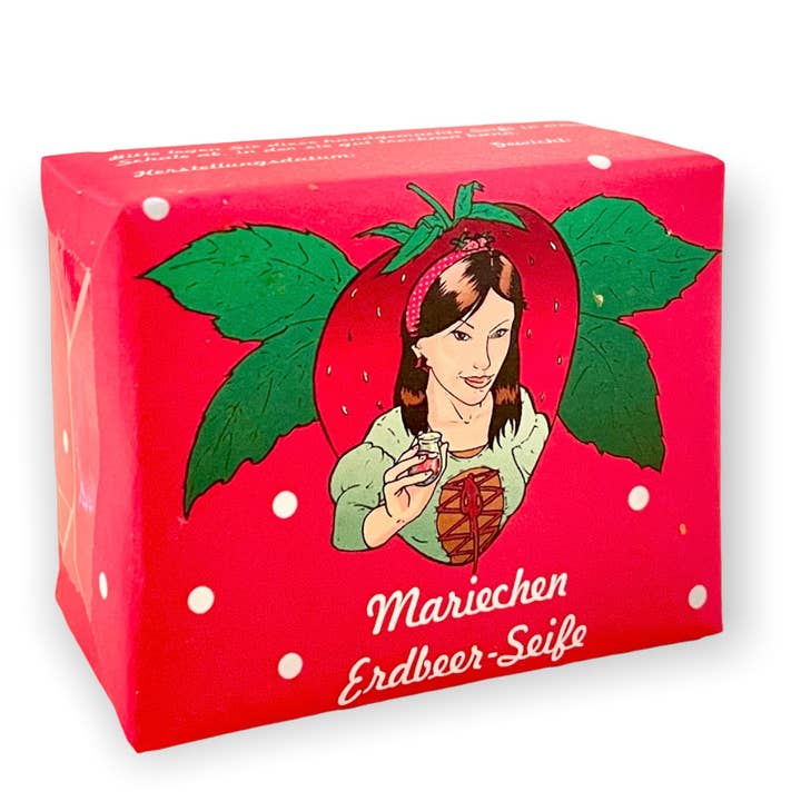 1000&1 Seife - Wholesale Bar Soap - Mariechen handmade strawberry soap fruity children soap0