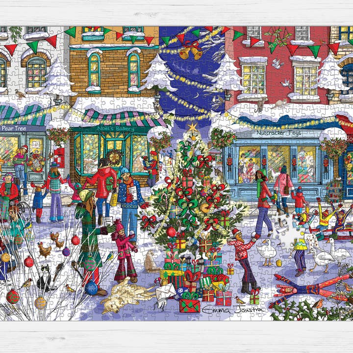 Great British Jigsaws – wholesale Puzzle – Adult – CHRISTMAS TOWN - Emma Joustra Jigsaw Puzzle2